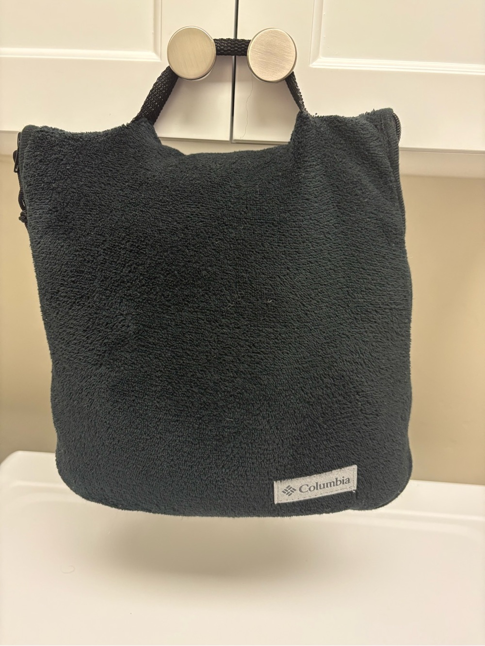 Columbia Black Fleece Blanket